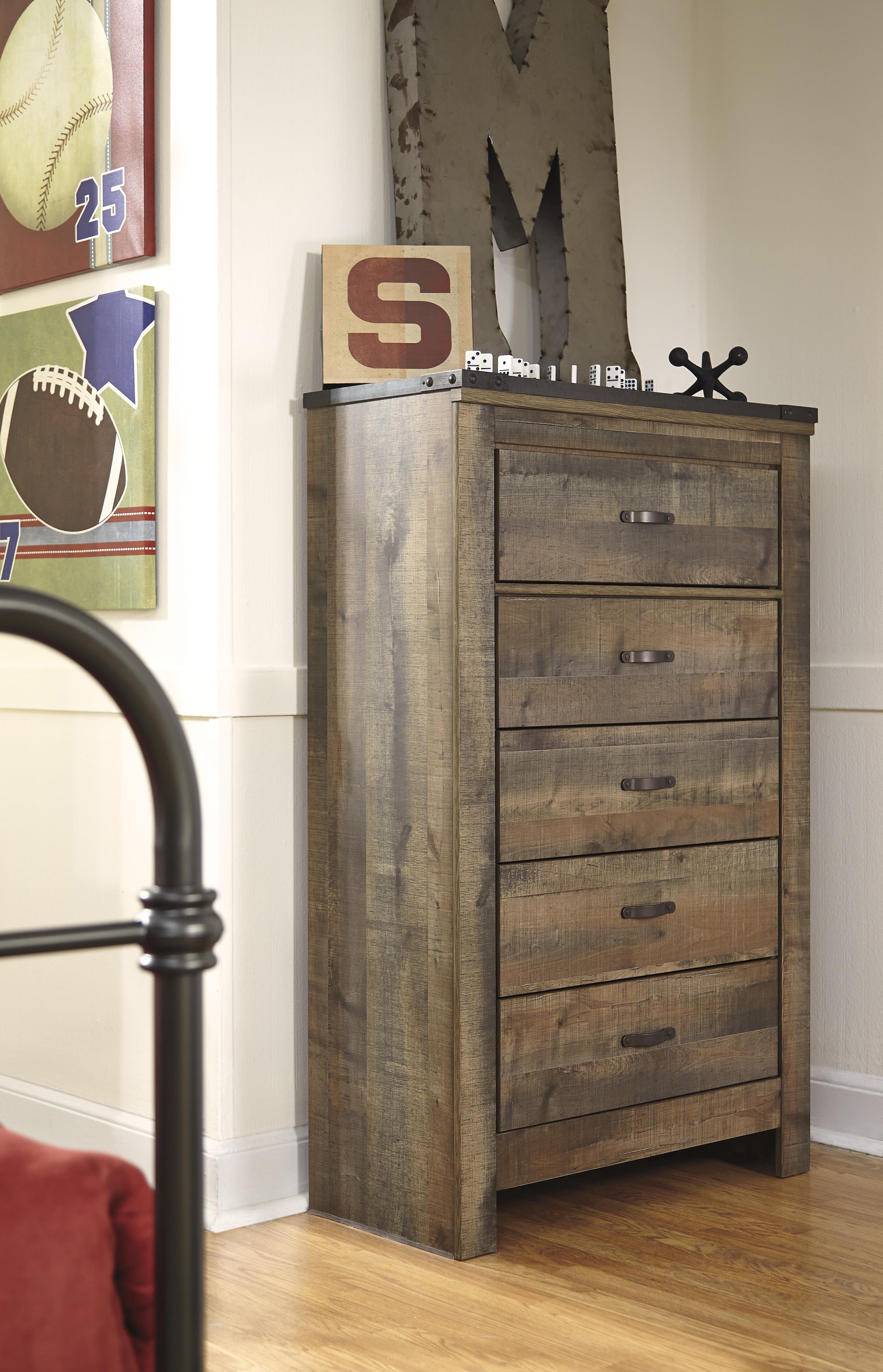 Ashley trinell 5 drawer chest hotsell
